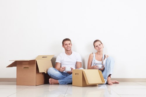House removal service planning checklist for a move in Harringay