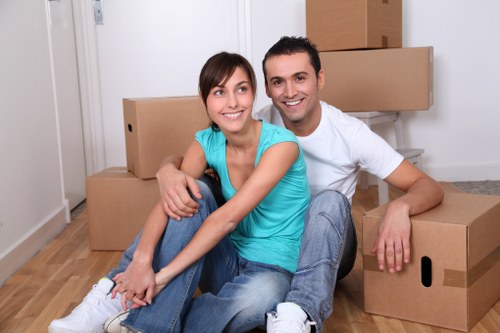 Local moving van suitable for household and small business relocations