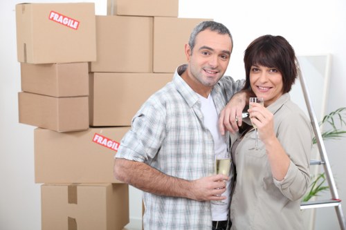 Checklist and packing supplies for preparing a house move in Harringay