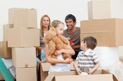 Local moving service transporting items between Harringay properties